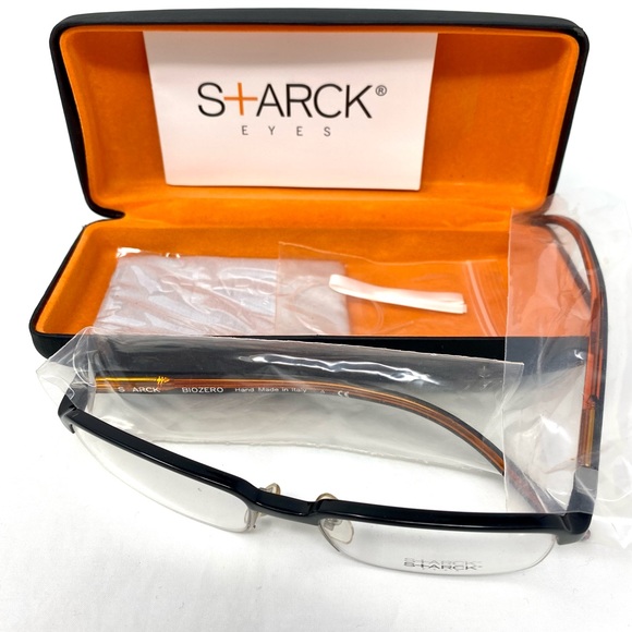 Starck By Mikli Italy BIOZERO SH3015 Eyeglass frame Black - Picture 6 of 6